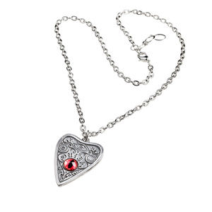 Legends Jewelry - Ouija Planchette Eye Necklace Pendant Goth Witch Legends Jewelry - Ouija Planchette Eye Necklace Pendant Goth Witch